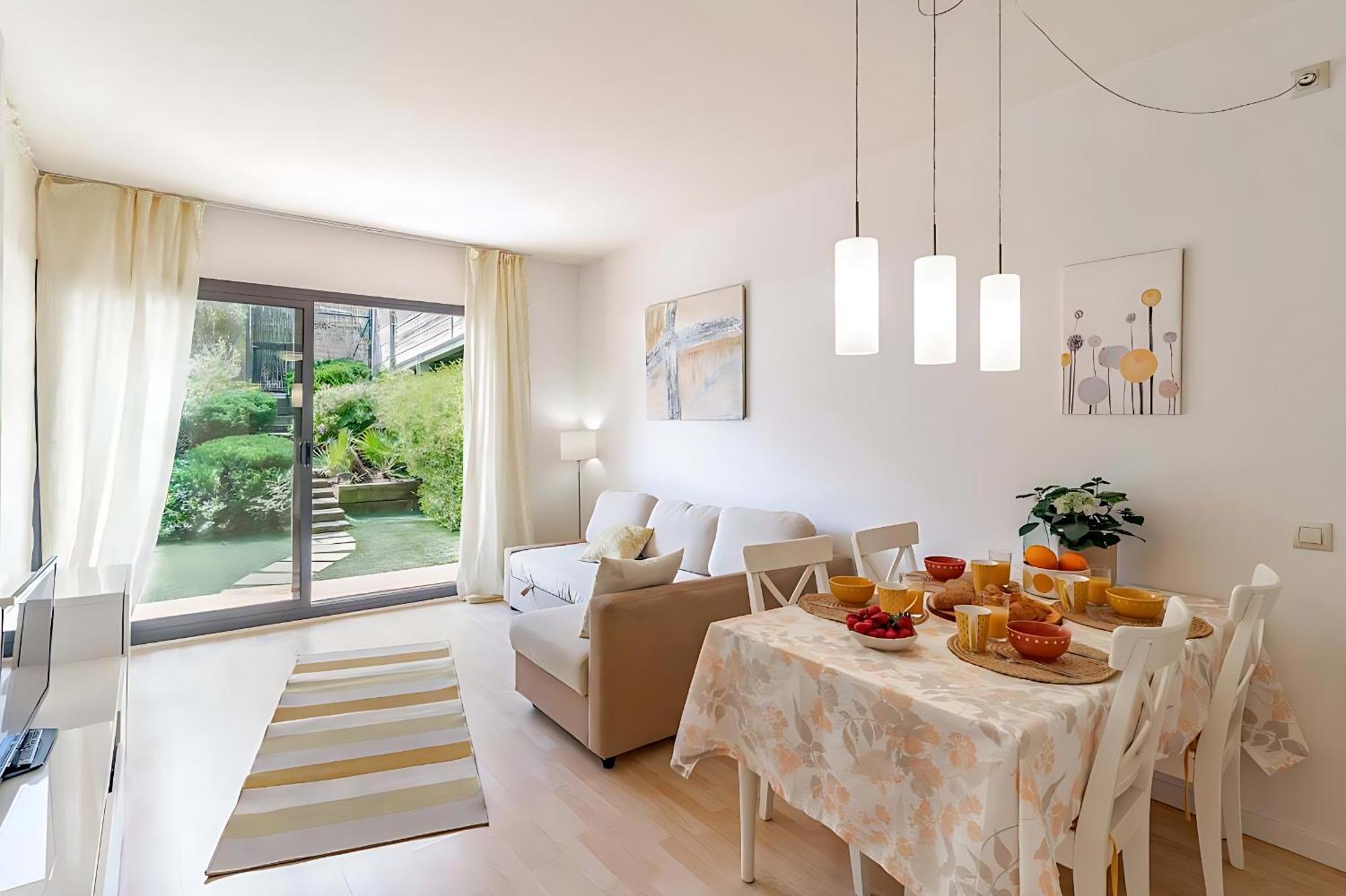 Pretty Garden Apartment Next To A Charming Beach Lloret de Mar Ngoại thất bức ảnh